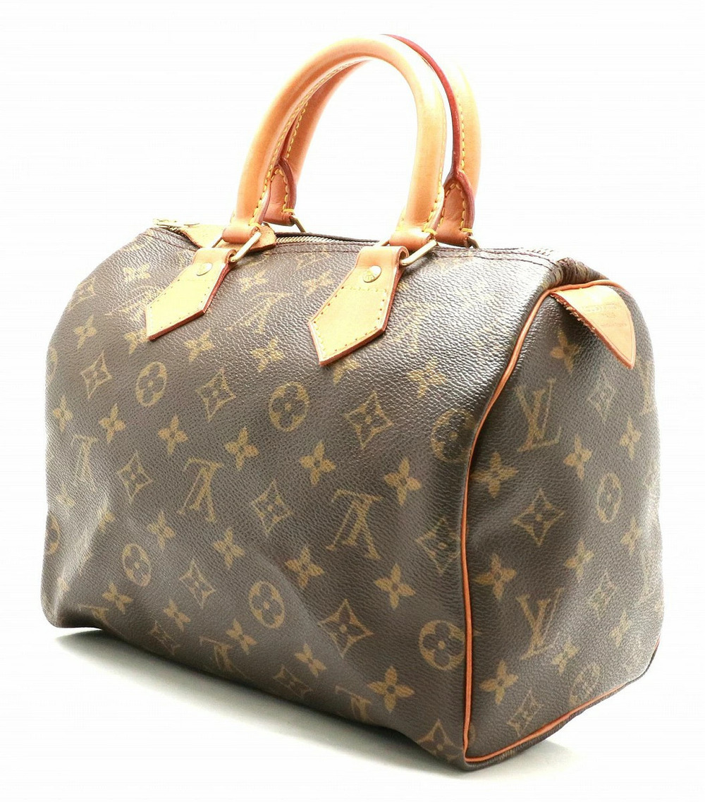 Louis Vuitton Handbag Boston Monogram Bag s Speedy Brown
